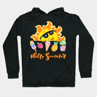 hello summer hello holidays Hoodie